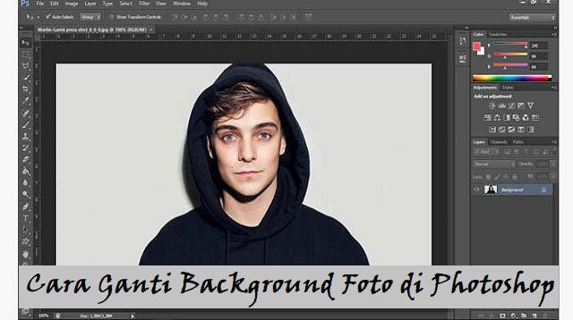Cara Ganti Background Foto di Photoshop Cara Ganti Background Foto di Photoshop