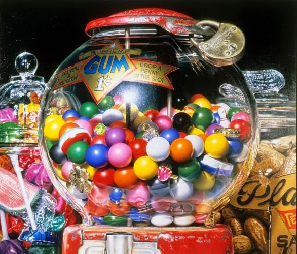 07-drop-a-penny-in-the-slot-Charles-Bell-Hyper-Realistic-Paintings-www-designstack-co