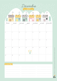 zü: Calendrier DIY 2014 // DECEMBRE