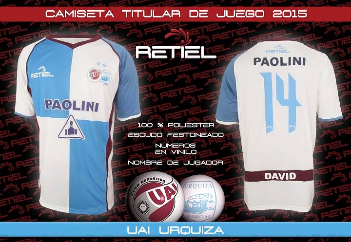 Retiel lança as novas camisas do UAI Urquiza - Show de Camisas