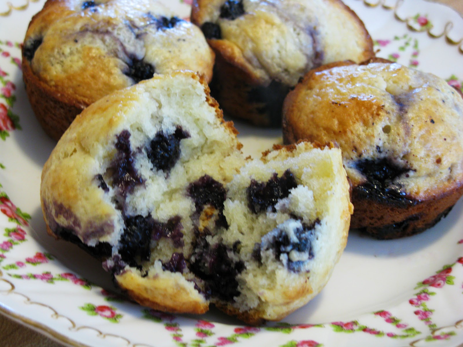 Food for A Hungry Soul Really, Really, Really Good Blueberry Muffins