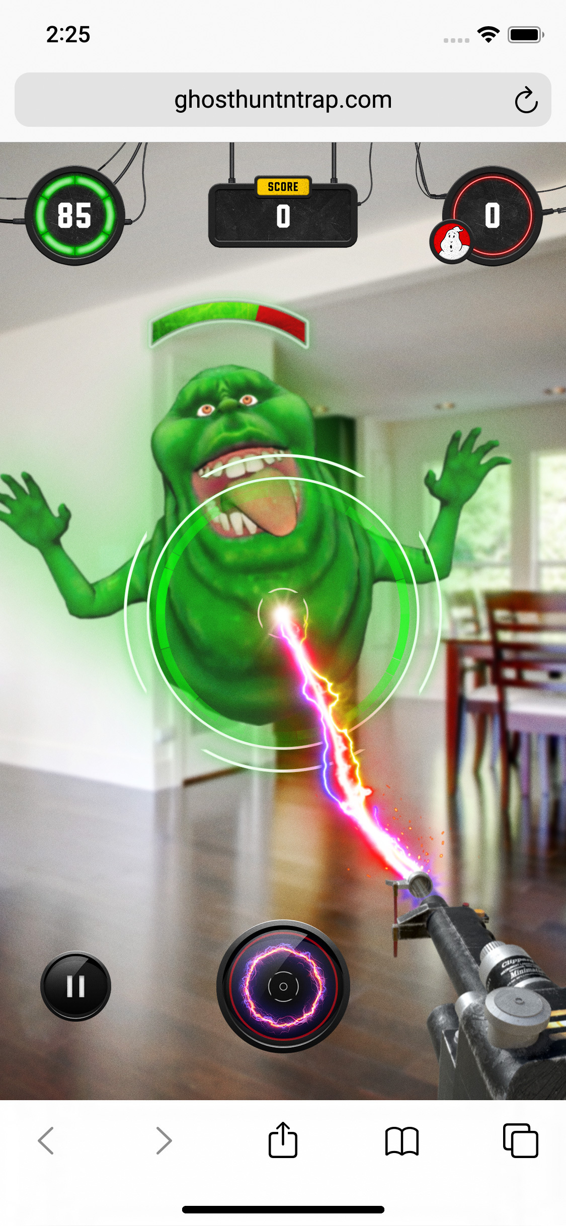 The Haunted Candy Hunt AR Game Lets You Become A Ghostbuster