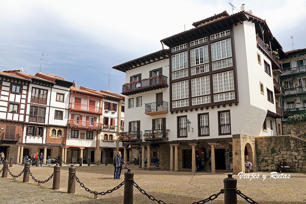 Plaza Guipuzcoa de Hondarribia