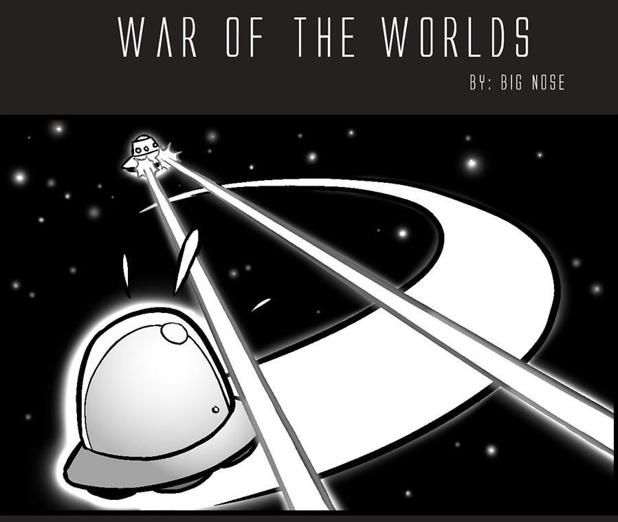 Tiresias War Of The Worlds Komik Horor