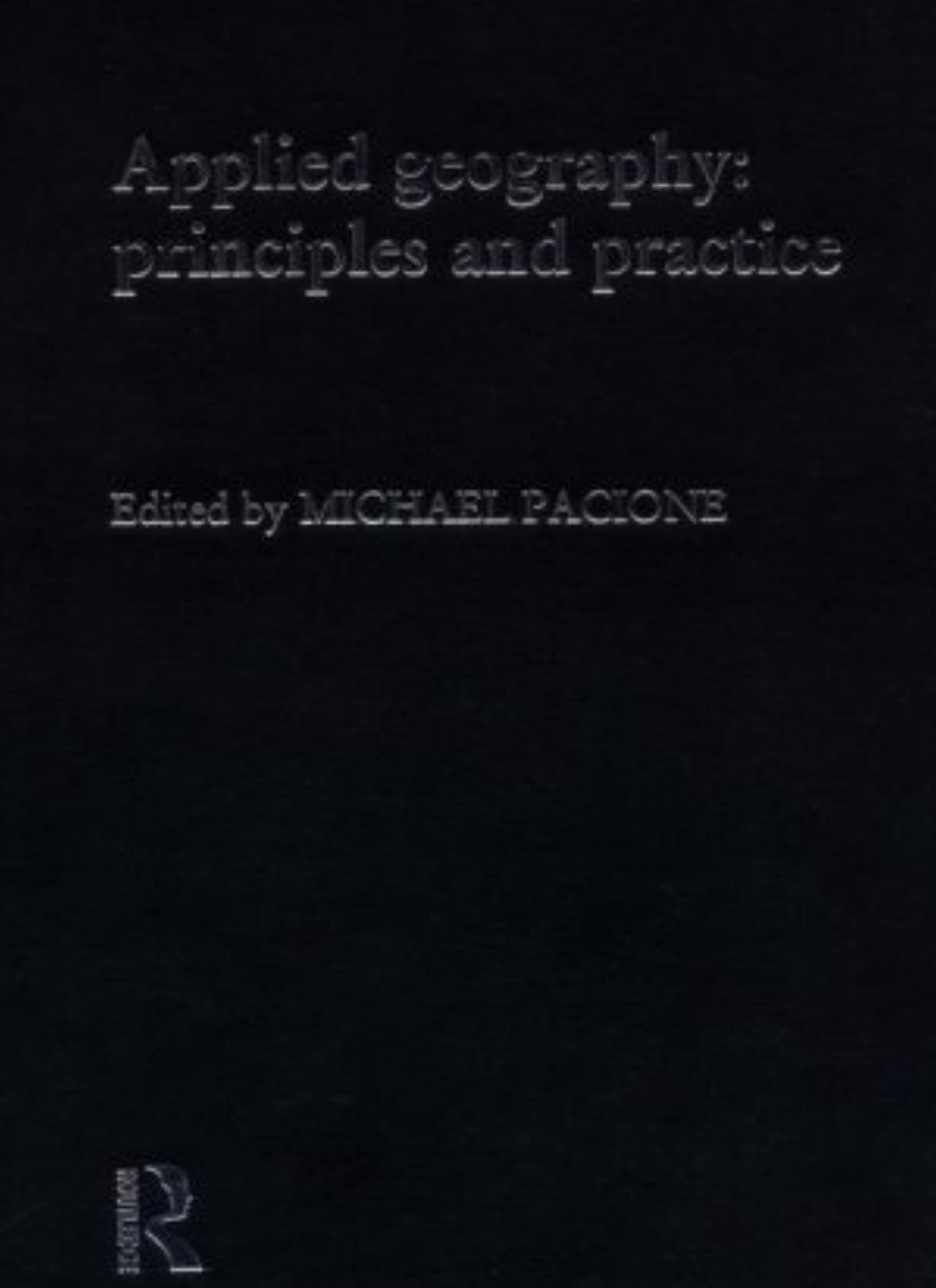 Applied GeographyPrinciples and Practices Geografia Pukapuka