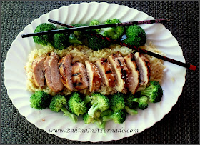 Orange Teriyaki Chicken | www.BakingInATornado.com | #recipe #chicken #dinner