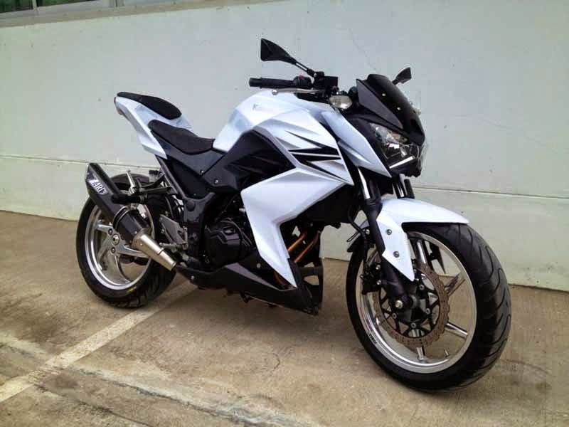 Galeri Foto Modifikasi Motor Sport Kawasaki Z250 Terbaru | Modif Motor