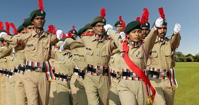 Army Ncc Camp National Cadet Corps Ncc India
