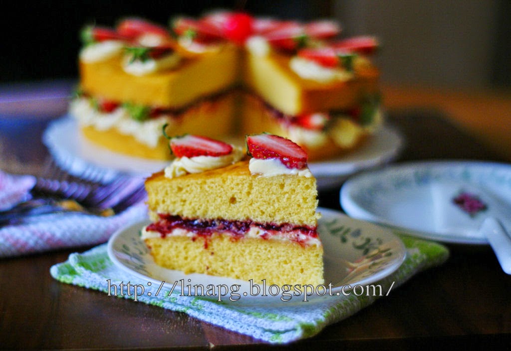 Resepi Victoria Sandwich Cake TERATAK MUTIARA KASIH