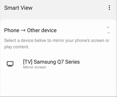 Select your TV name Select your TV name