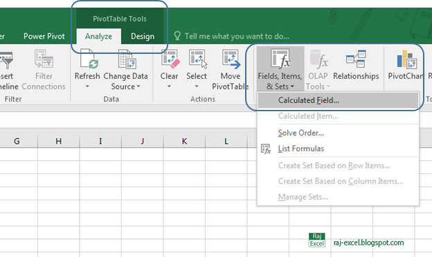 excel 2013 table tool design tab