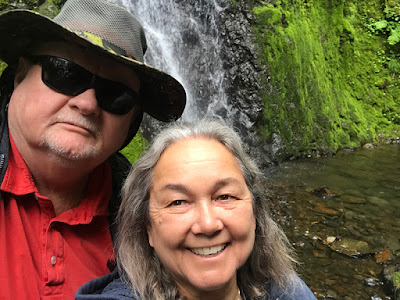 Selfie at Cabin Creek Falls