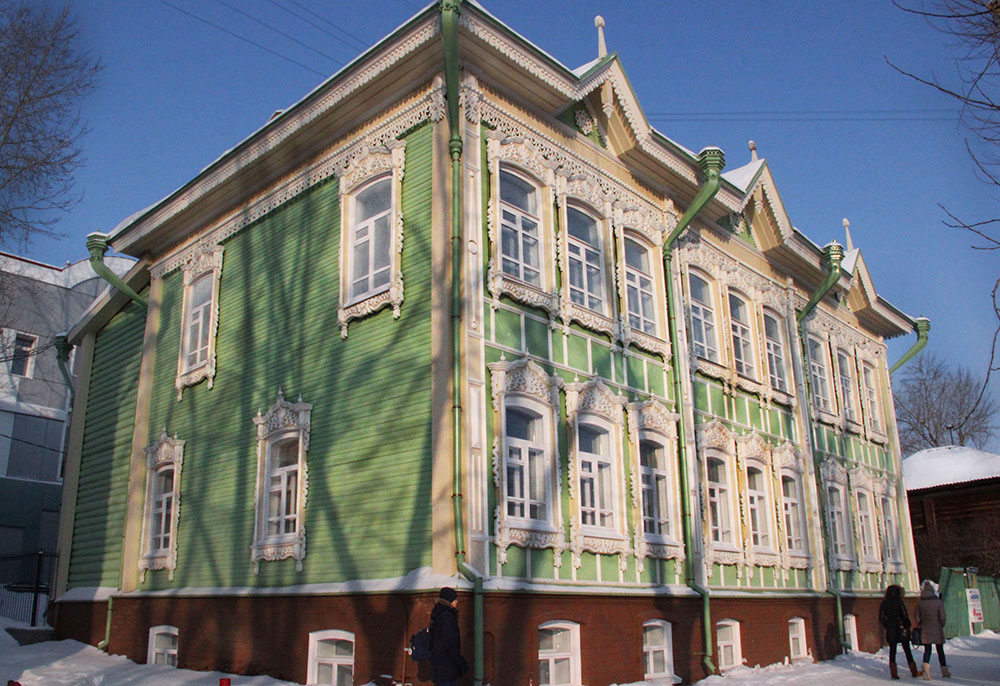 Tomsk Fairytale Wooden Lace Architecture Starfish