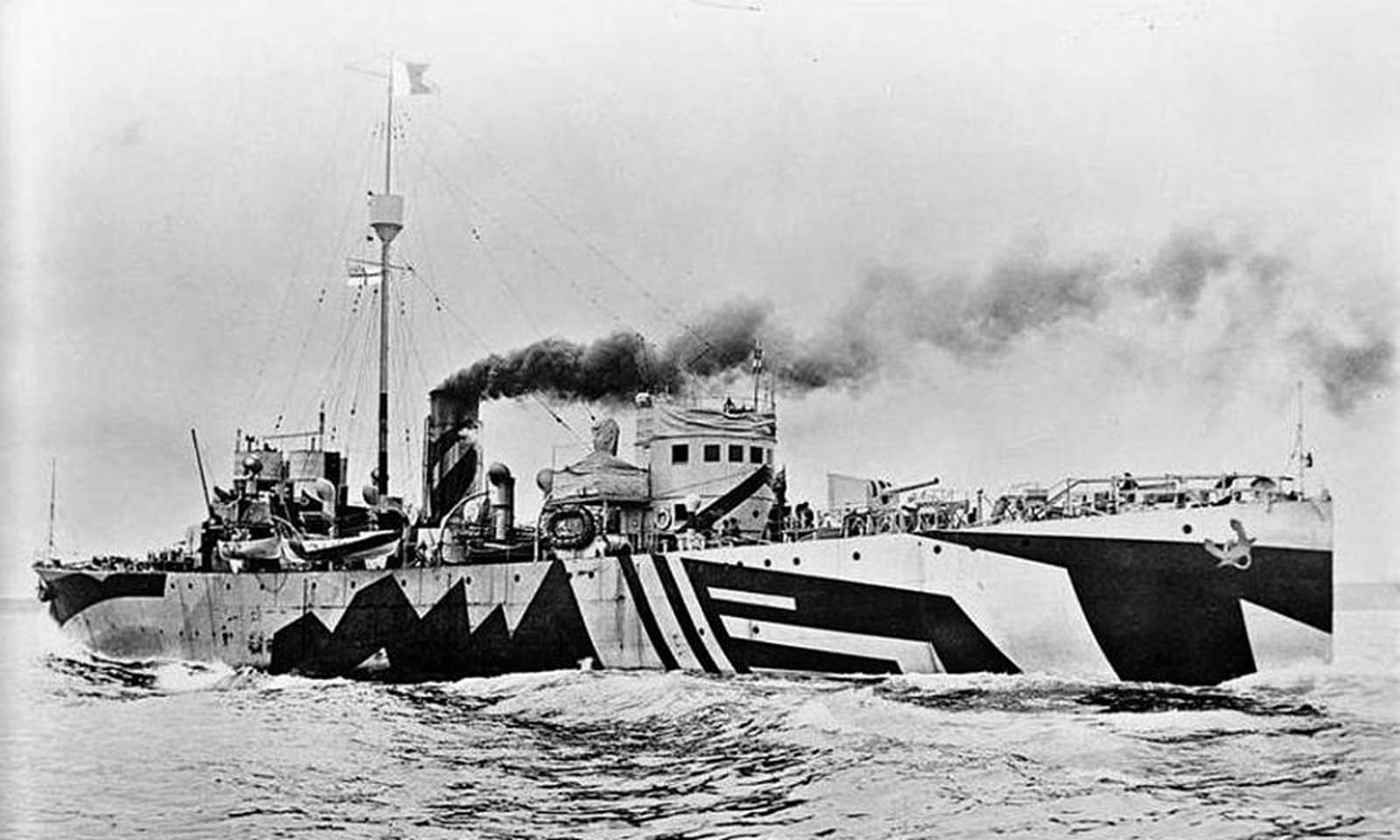 dazzle camouflage world war photographs