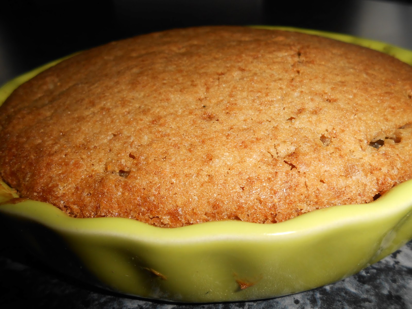 Allergique et gourmand Gâteau au citron et à la compote de rhubarbe
