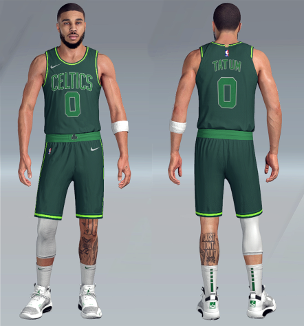 boston celtics earned jersey