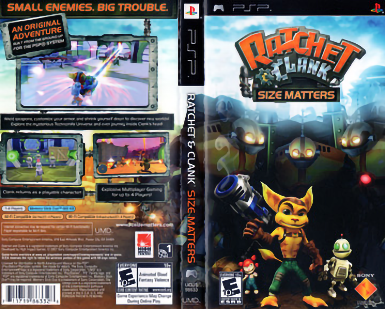 Ratchet & Clank Size Matters (Português) PSP