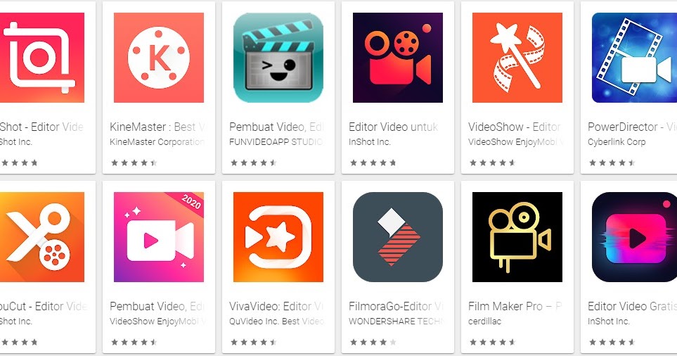 12 Aplikasi Edit Video Android Terbaik 2020