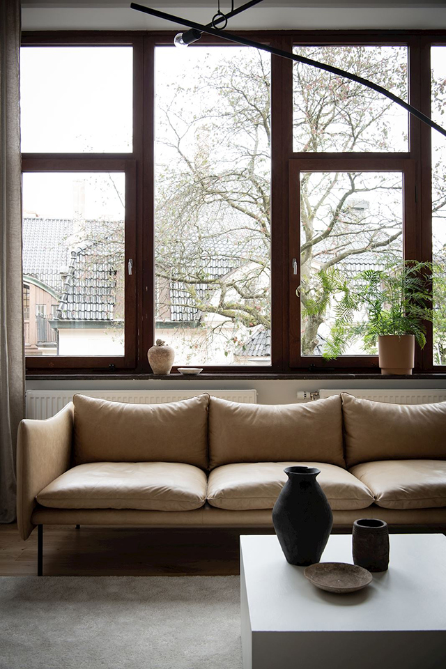 An Elegantly Artful Apartment in Sweden