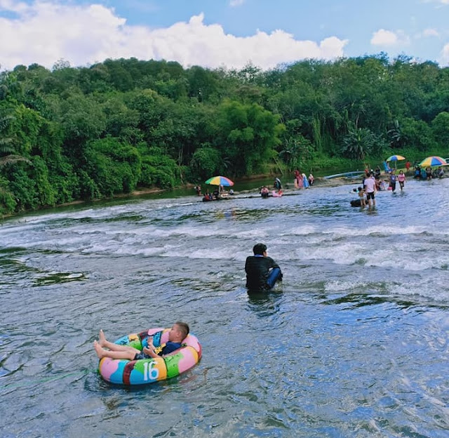 Viral & Kekinian ! Objek Wisata Pulau Emas Di Barabai ...