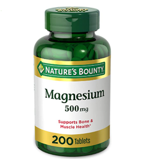 Magnesium by Nature’s Bounty