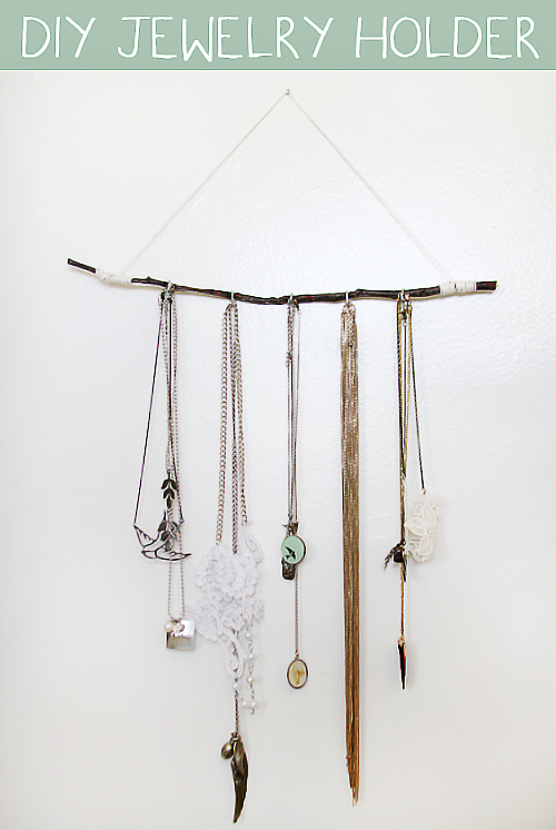 DIY Necklace Holder