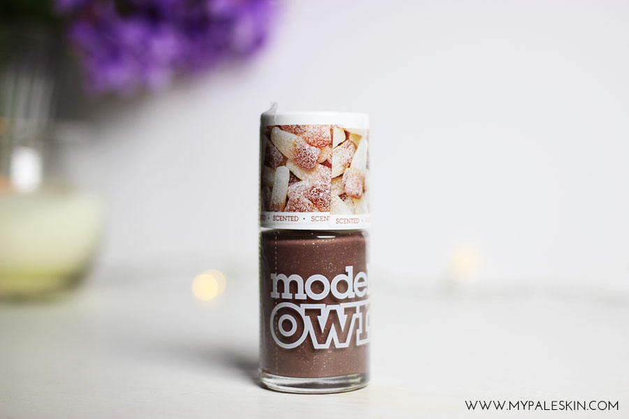 Models own, scented sweet shop collection, review, swatches, swatch, fizzy cola bottles, rhubarb n custard