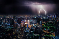 Lightning over Bangkok - Photo by Dominik QN on Unsplash
