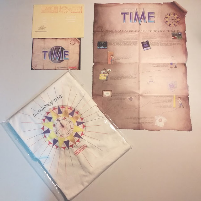 illusion of time material promocional