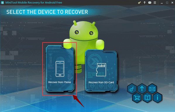Recover the deleted data from Nexus 5 directly