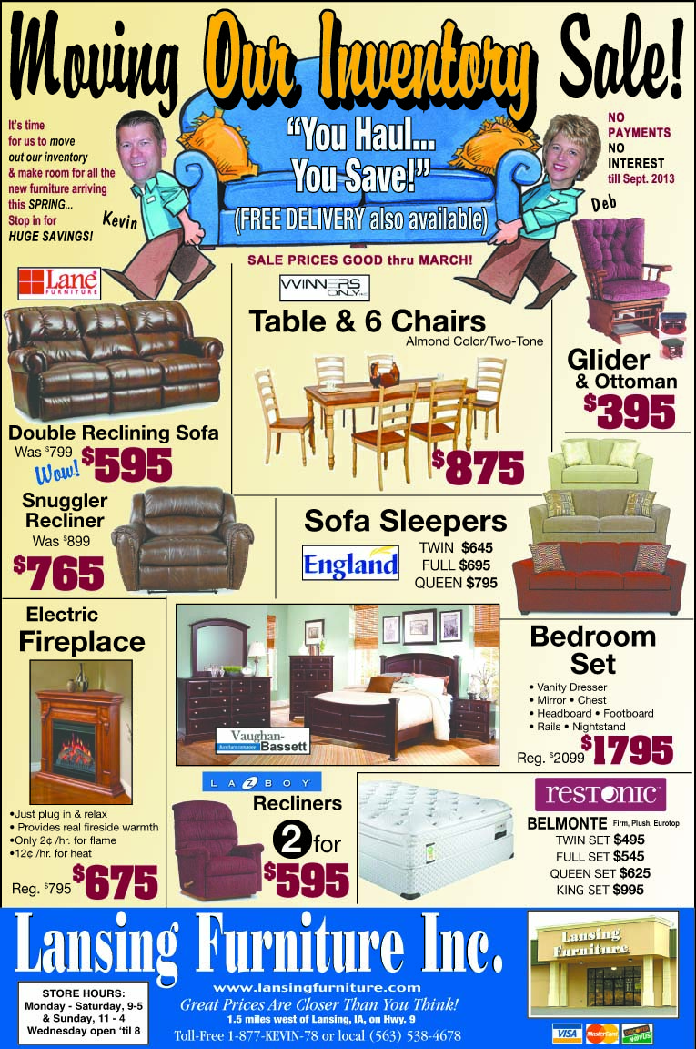 Lansing Furniture Blog Lansing Furniture Inc. Current Promotion Moving
