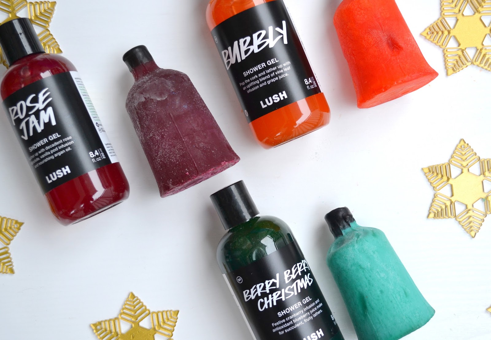 HOLIDAY Getting Completely "Naked" with Lush Shower Gels and Body