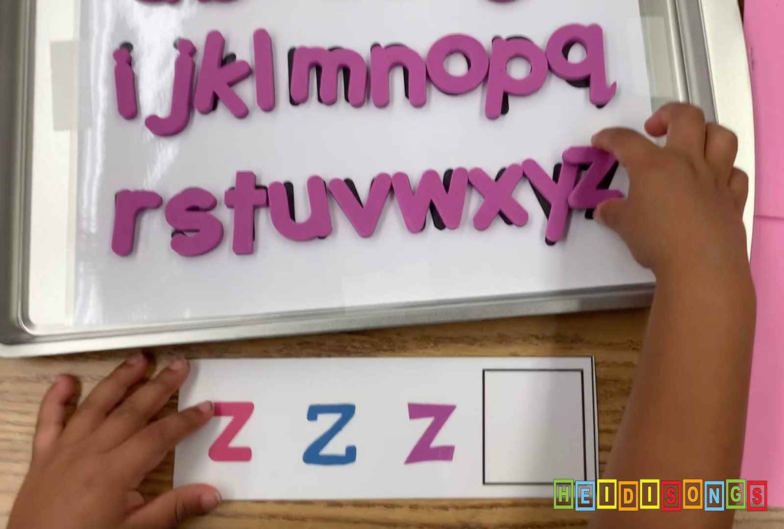 NEW Cookie Sheet Alphabet Match with Letters!