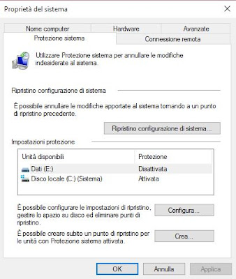 Come ripristinare Windows 10: come tornare a punto di ripristino precedente