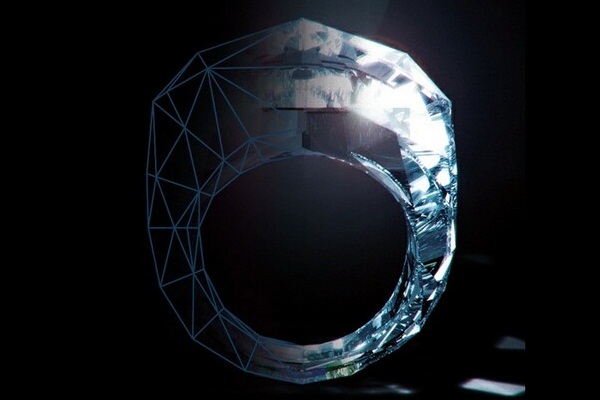 World's First Diamond Ring Carved Entirely From Diamond