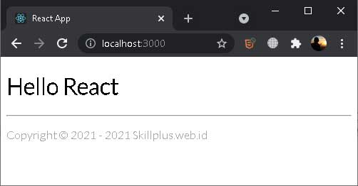 Menambahkan CSS Pada Aplikasi React – SkillPlus