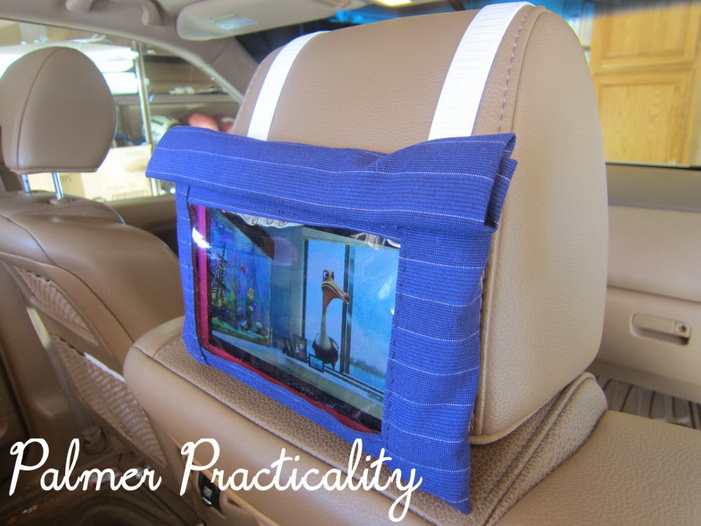 Palmer Practicality Homemade Tablet Holder for Car