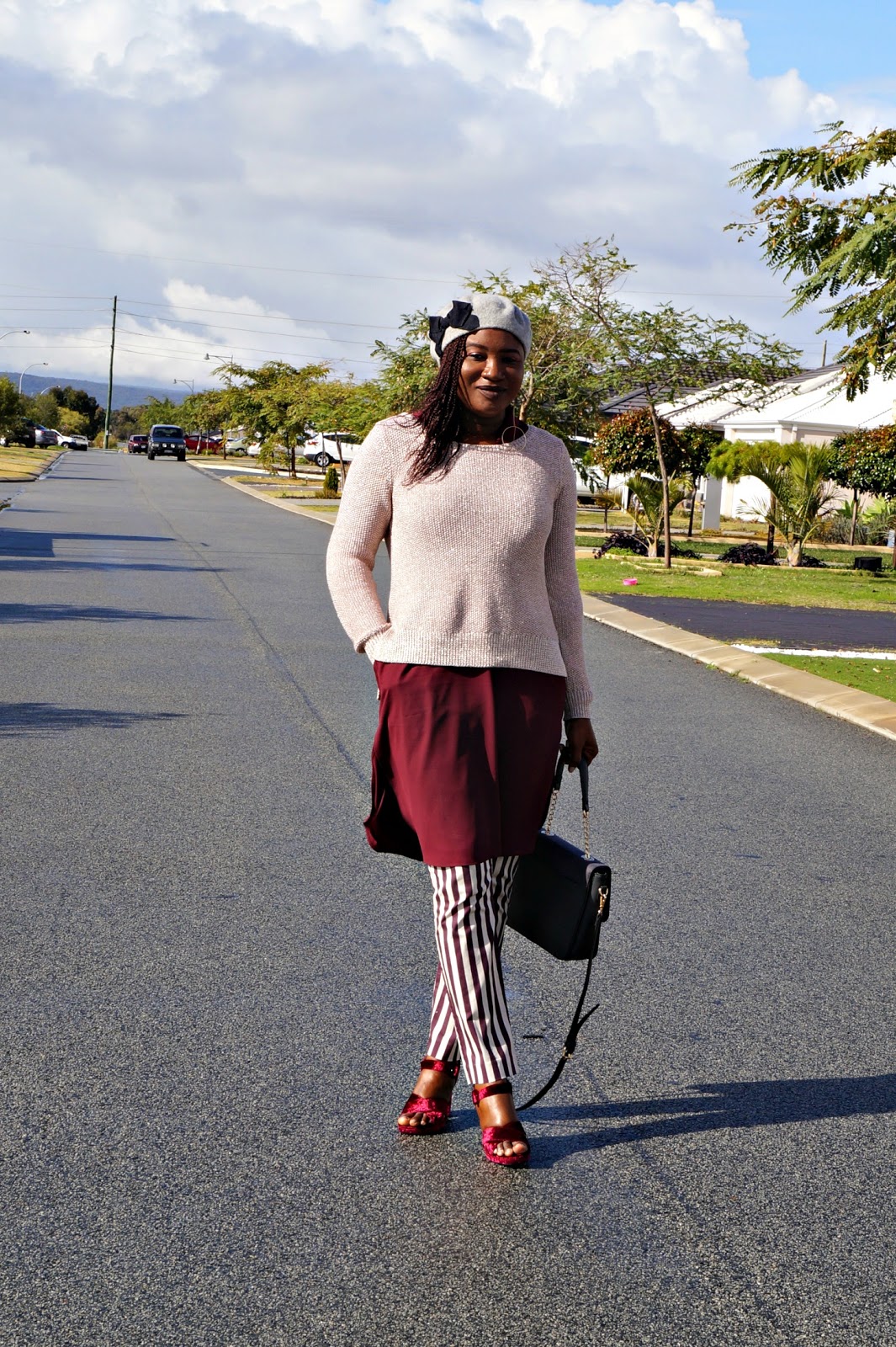 Layered Jumper Over Dress Over Pants The Cooking Wardrobe