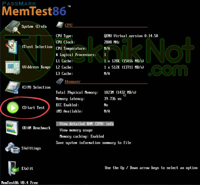 RAM Testi Nasıl Yapılır? Memtest86 ile Bellek Testi