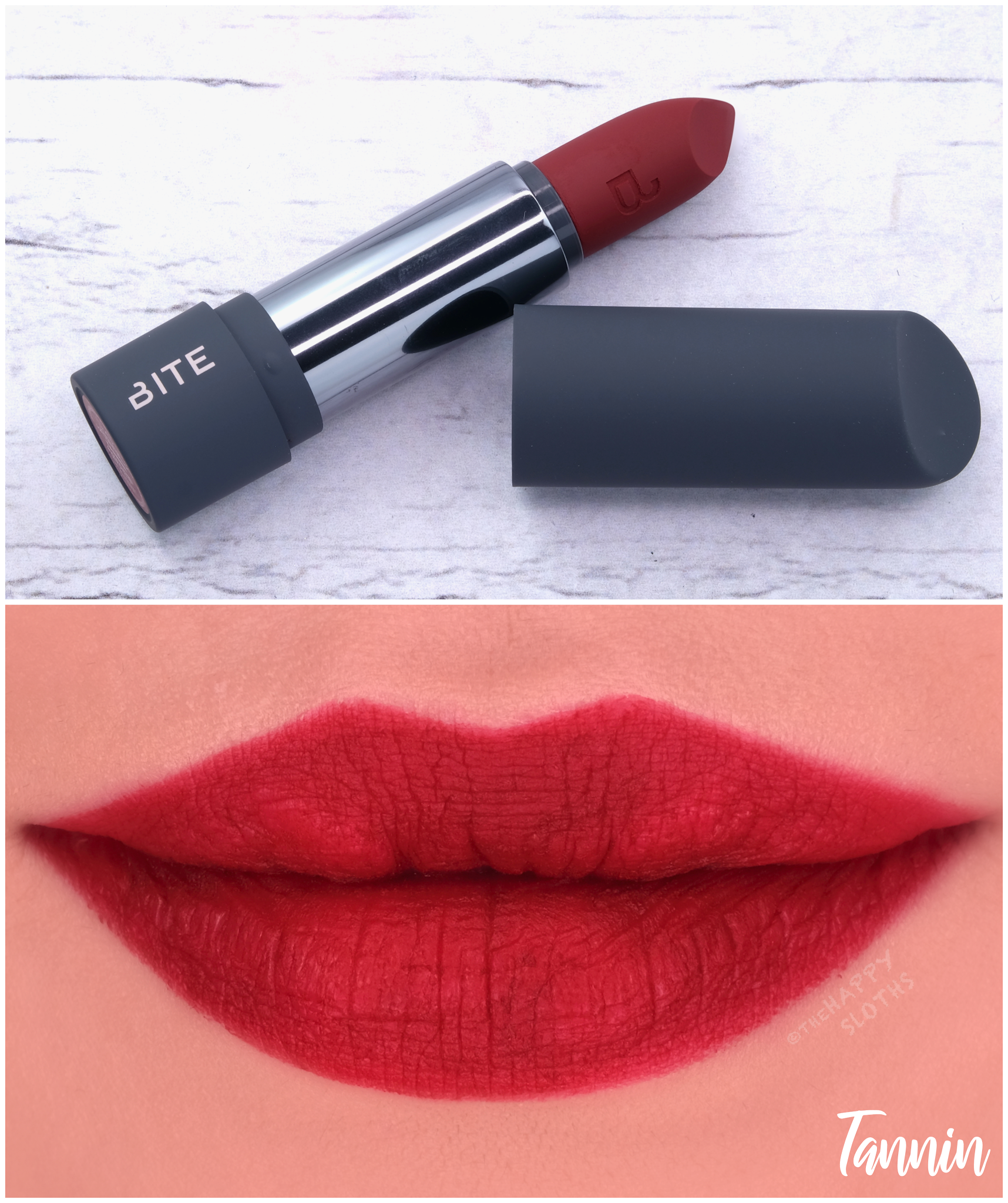 Bite Beauty | Power Move Soft Matte Lipstick in "Tannin": Review and Swatches