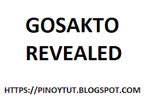 Gosakto Bug Revealed Gosakto Bug Revealed