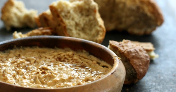 Merry Tummy: Hummus-The Easiest One, Served With Rustic Bread Made With ...