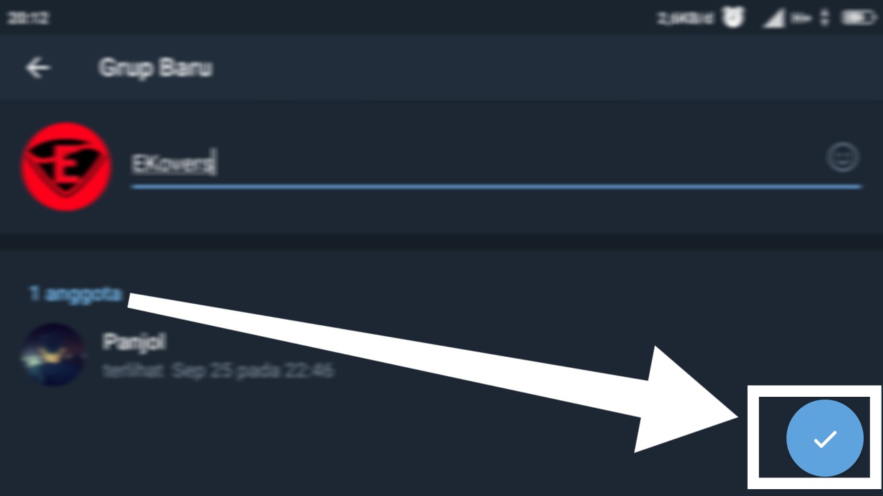 membuat tombol link di telegram