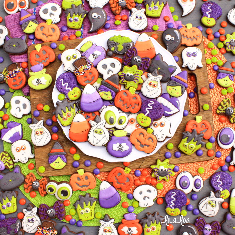 Halloween Subway Art Printables Spilled Glitter