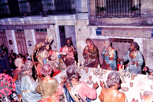 Imágenes inéditas de los desaparecidos Titulares de la Cofradía de la Sagrada Cena y María Santísima de la Paz de Málaga Imágenes inéditas de los desaparecidos Titulares de la Cofradía de la Sagrada Cena y María Santísima de la Paz de Málaga