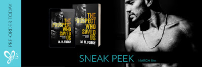 The Prospect Who Saved Us by M.N. Forgy Sneak Peek