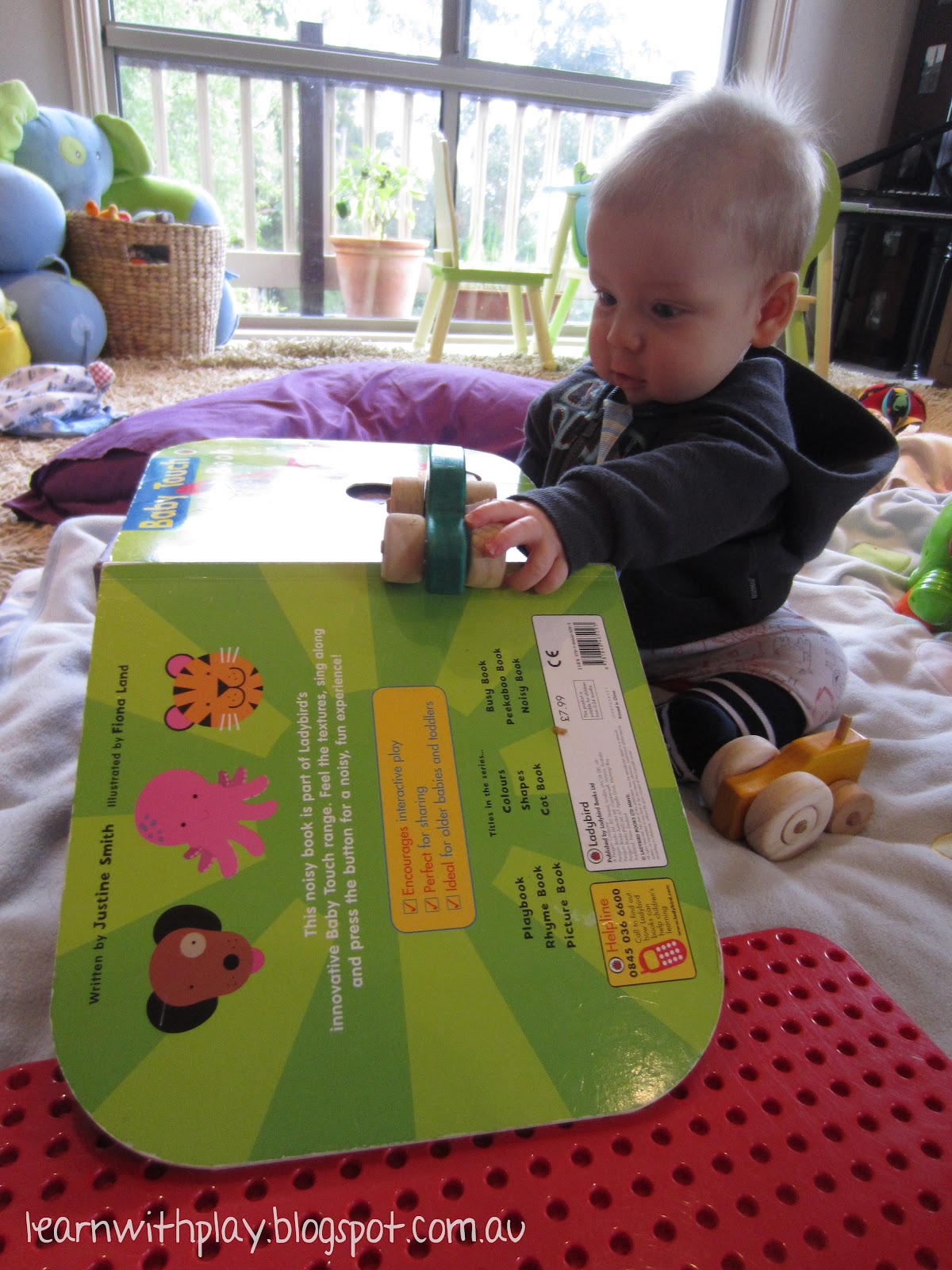 Learn with Play at Home Baby Play Rolling Ramp Fun