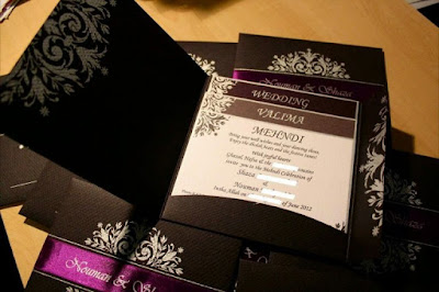 2 fold Wedding Cards Lahore Pakistan