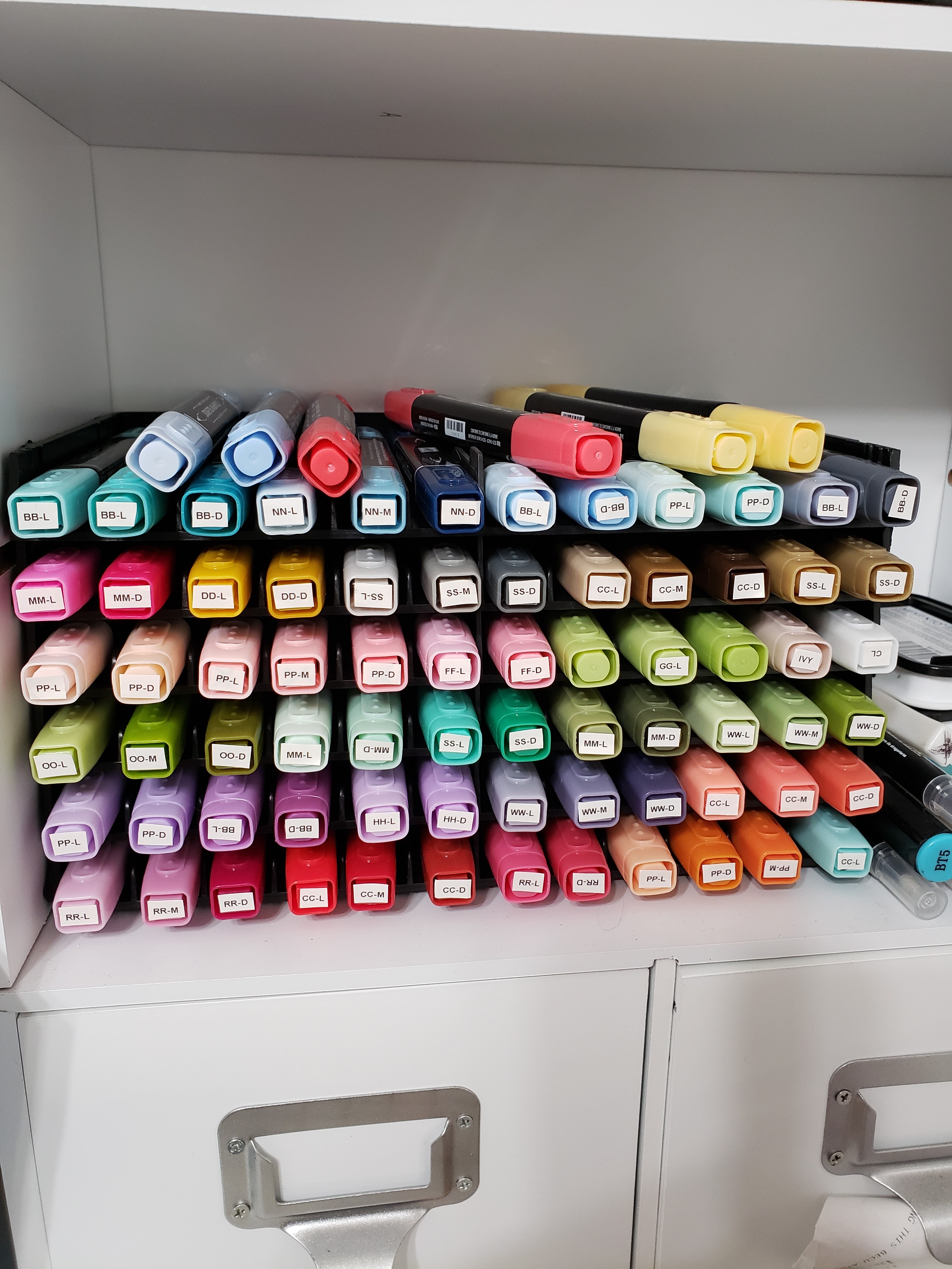 Stampin with Style Stampin Blends Storage