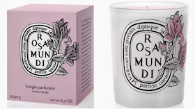 Diptque, Rosa Mundi Candle, Diptque Rosa Mundi Candle, scented candle, luxury candle, rose candle, candle